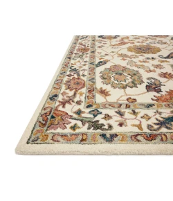 Loloi Padma PMA-01 WHITE / MULTI Area Rug 2 ft. 0 in. X 5 ft. 0 in. Rectangle