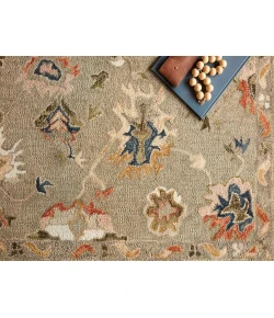 Loloi Padma PMA-02 GREY / MULTI Area Rug 7 ft. 9 in. X 9 ft. 9 in. Rectangle