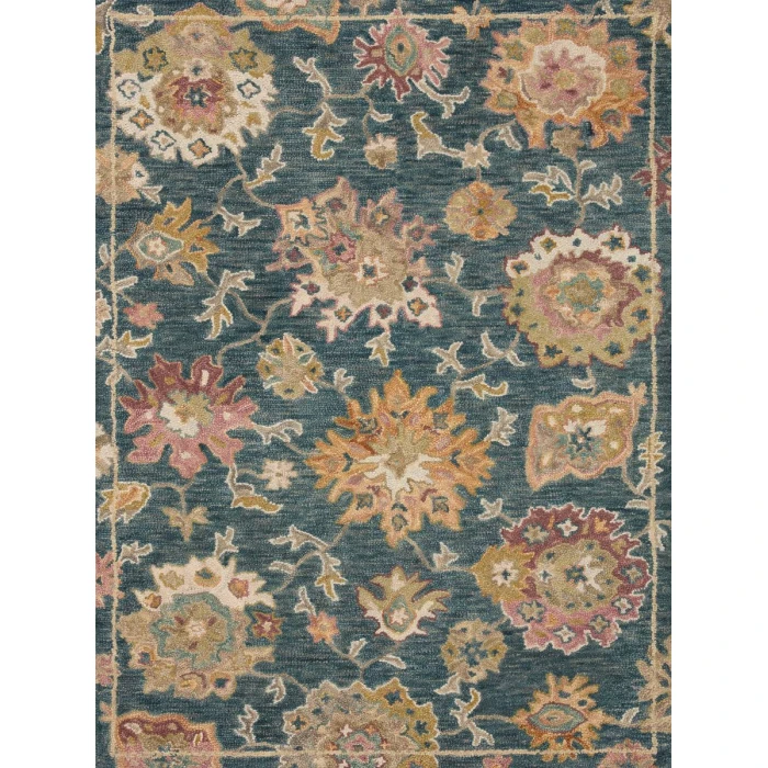 Loloi Padma Navy / Multi 7'-9" x 9'-9" Area Rug