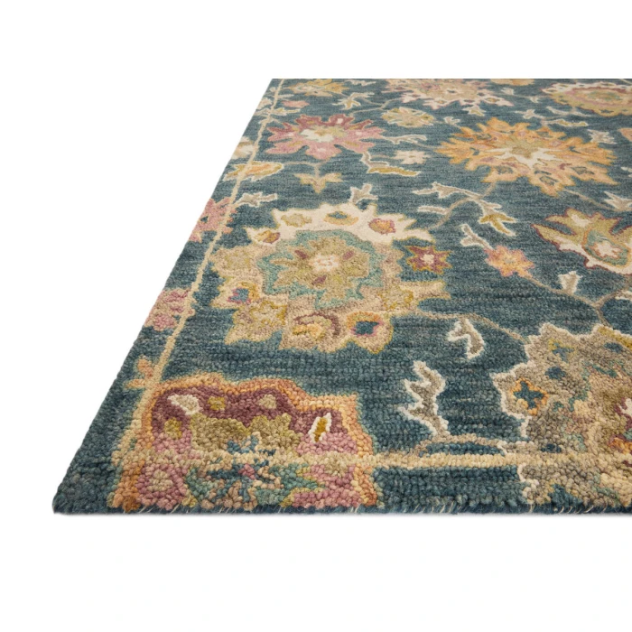 Loloi Padma Navy / Multi 7'-9" x 9'-9" Area Rug