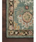 Loloi Padma Teal / Multi PMA-04 18 in. X 18 in. Sample Rug