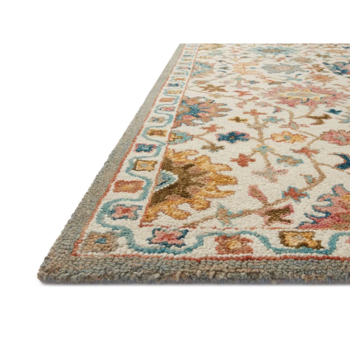 Loloi Padma Ivory / Multi PMA-05 5 ft. X 7 ft. 6 in. Rectangle Rug
