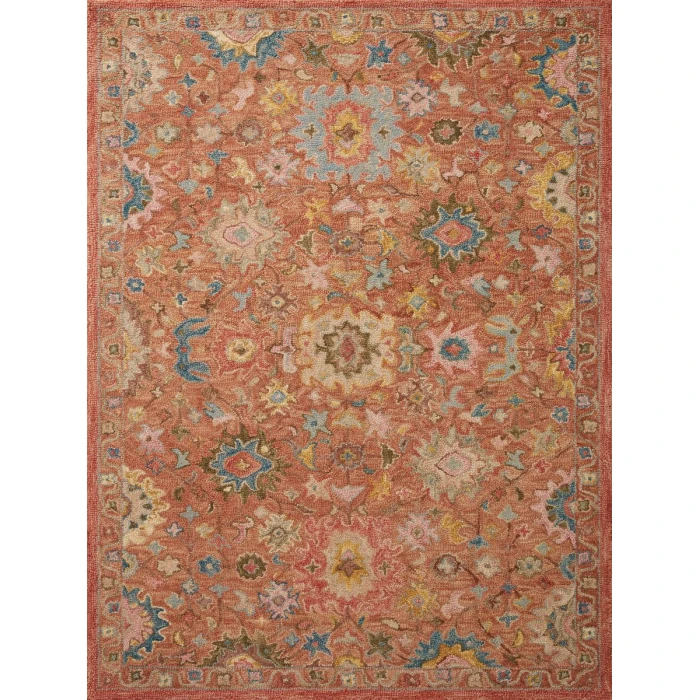 Loloi Padma Terracotta / Multi PMA-05 2 ft. X 5 ft. Rectangle Rug
