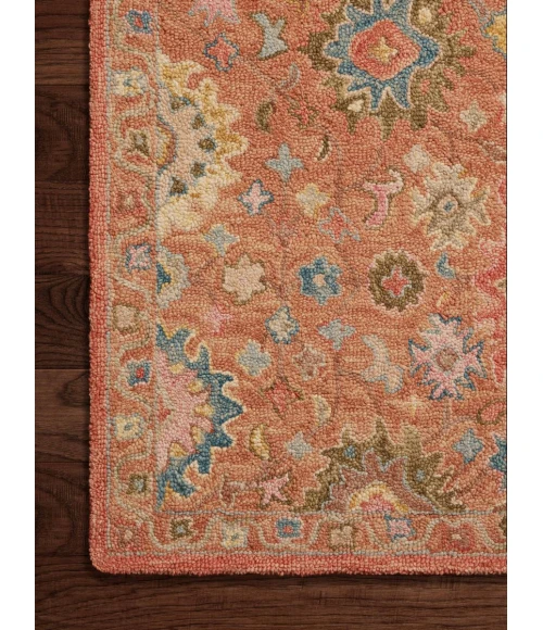 Loloi Padma Terracotta / Multi PMA-05 2 ft. 6 in. X 7 ft. 6 in. Rectangle Rug