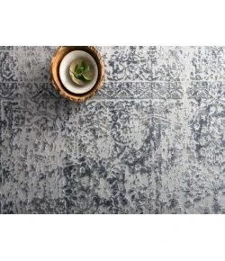 Loloi Patina PJ-03 SILVER / LT. GREY Area Rug 18 in. X 18 in. Sample