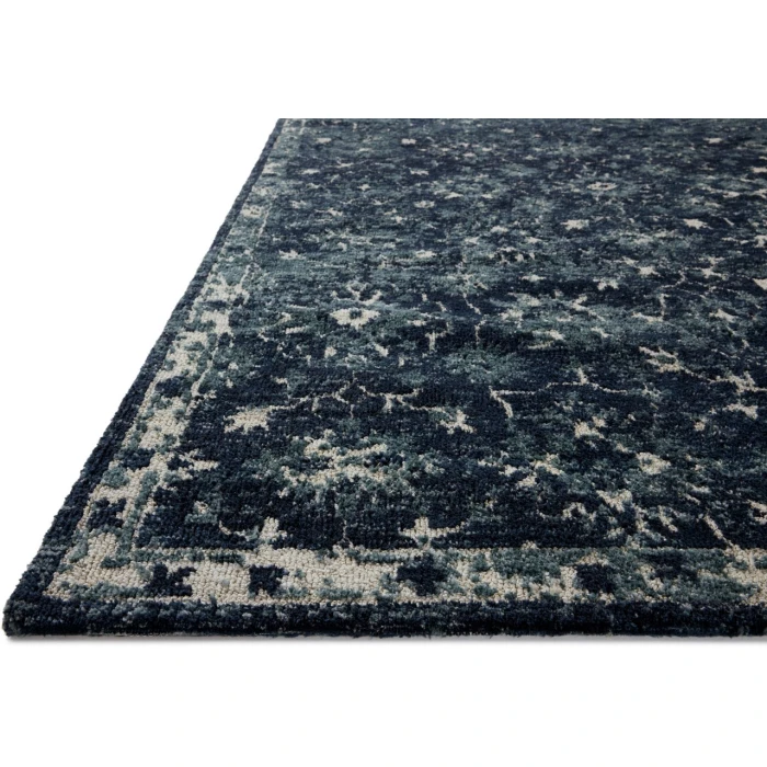 Loloi Percival Navy / Ivory PCV-02 7ft.-9in. X 9ft.-9in. Rect. Rug