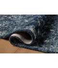 Loloi Percival Navy / Ivory PCV-02 18in. X 18in. Sample Rect. Rug