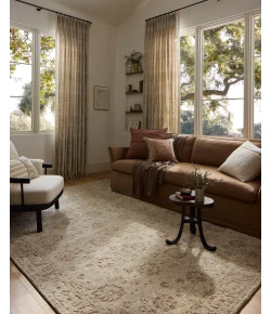 Loloi Percival Natural / Salmon PCV-04 3ft.-6in. X 5ft.-6in. Rect. Rug