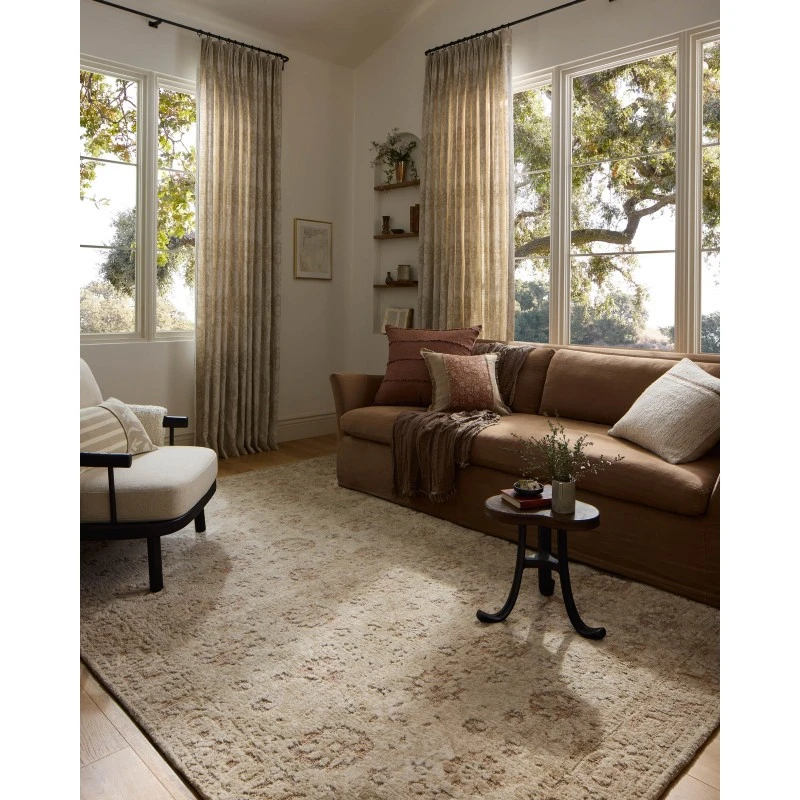 Loloi Percival Natural / Salmon PCV-04 8ft.-6in. X 12ft. Rect. Rug