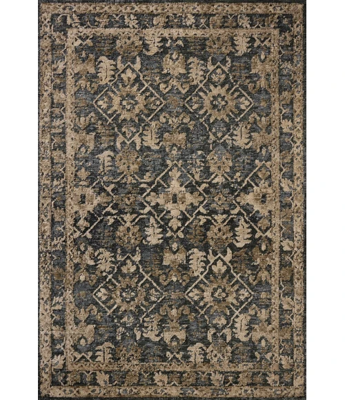 Loloi Percival Denim /Granite PCV-05 3ft.-6in. X 5ft.-6in. Rect. Rug