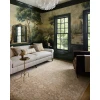 Chris Loves Julia x Loloi Palma Bark / Natural PLM-01 2ft.-7in. X 7ft.-6in. Rect. Rug