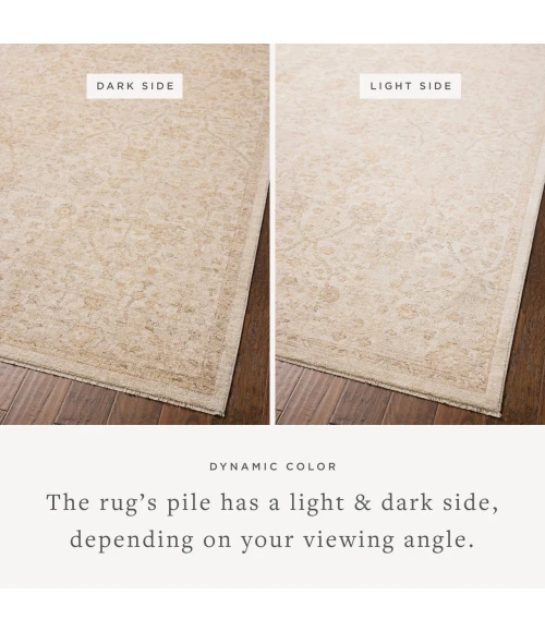 Chris Loves Julia x Loloi Palma Ivory / Sand PLM-01 2ft.-7in. X 7ft.-6in. Rect. Rug