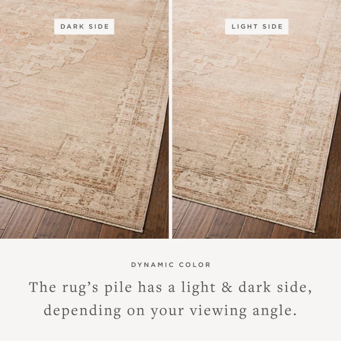 Chris Loves Julia x Loloi Palma Spice / Natural PLM-02 2ft.-7in. X 10ft. Rect. Rug