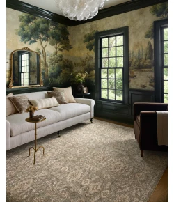 Chris Loves Julia x Loloi Palma Lagoon / Natural PLM-03 2ft.-7in. X 7ft.-6in. Rect. Rug