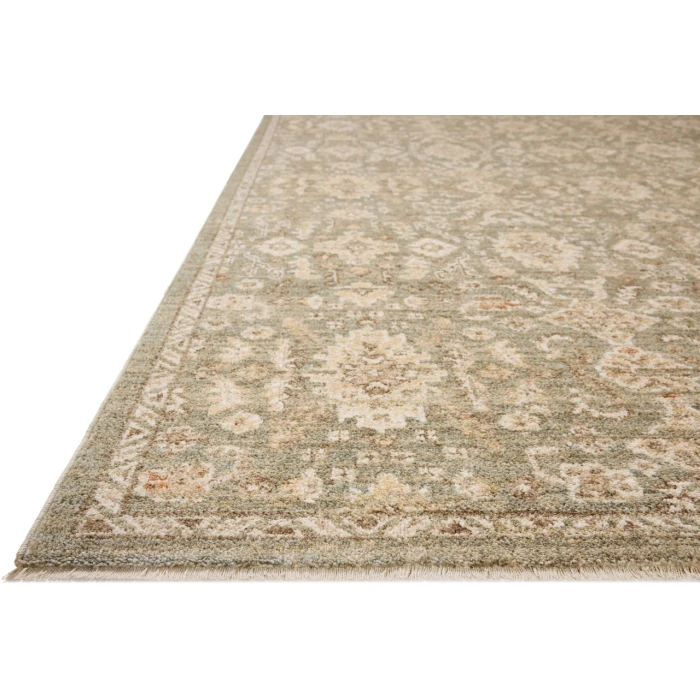 Chris Loves Julia x Loloi Palma Lagoon / Natural PLM-03 2ft.-7in. X 12ft. Rect. Rug