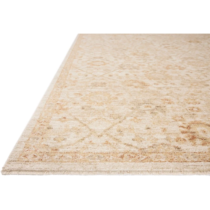 Chris Loves Julia x Loloi Palma Natural / Spice PLM-04 2ft.-7in. X 10ft. Rect. Rug