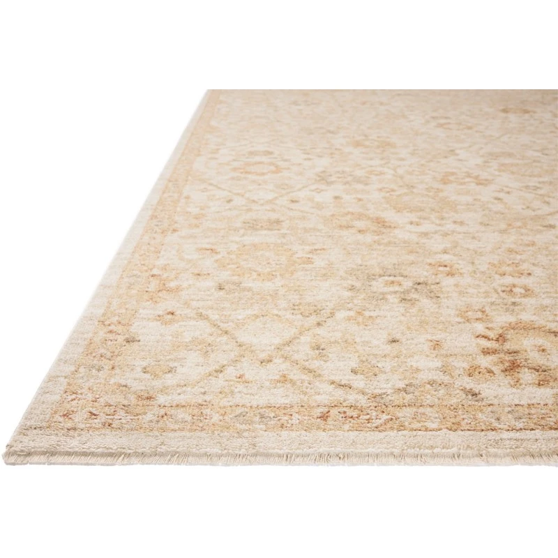Chris Loves Julia x Loloi Palma Natural / Spice PLM-04 6ft.-3in. X 9ft.-6in. Rect. Rug