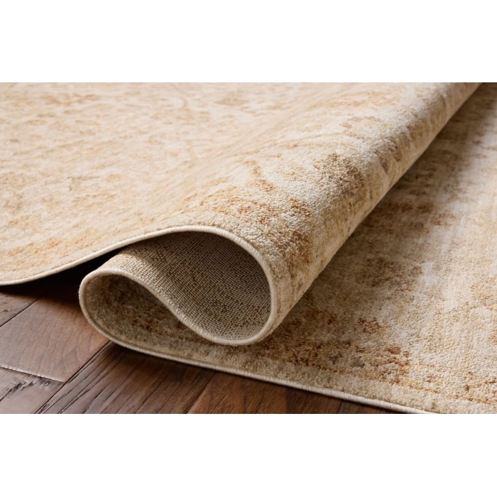 Chris Loves Julia x Loloi Palma Natural / Spice PLM-04 2ft.-7in. X 10ft. Rect. Rug