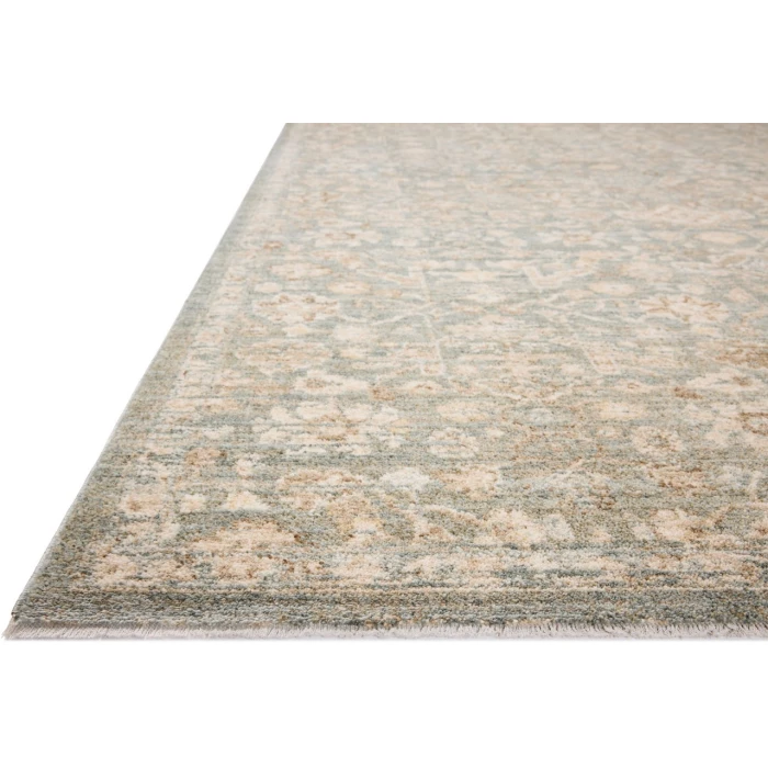Chris Loves Julia x Loloi Palma Blue / Natural PLM-05 2ft.-3in. X 3ft.-10in. Rect. Rug