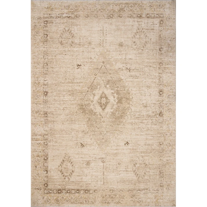 Chris Loves Julia x Loloi Palma Natural / Smoke PLM-06 9ft.-6in. X 13ft.-1in. Rect. Rug