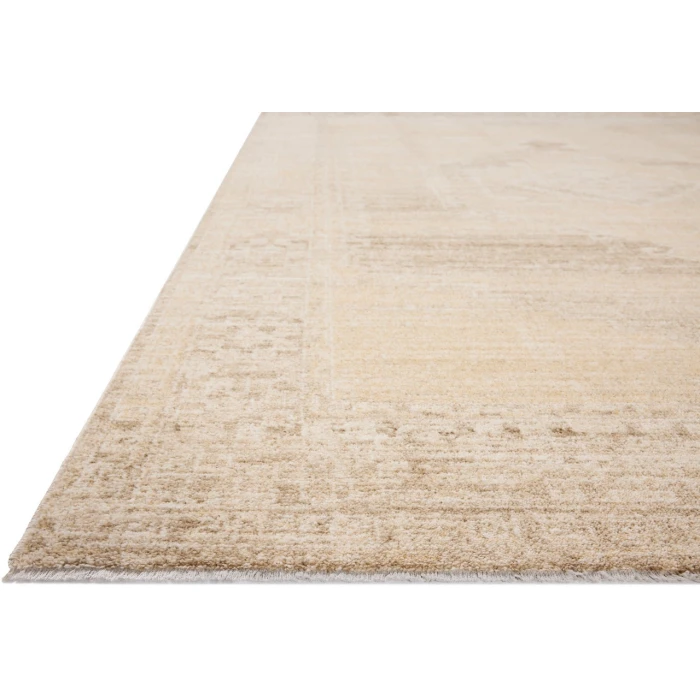 Chris Loves Julia x Loloi Palma Wheat / Taupe PLM-07 2ft.-7in. X 12ft. Rect. Rug