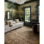 Chris Loves Julia x Loloi Palma Brown / Earth PLM-09 6ft.-3in. X 9ft.-6in. Rect. Rug