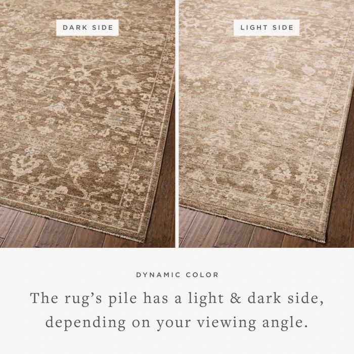 Chris Loves Julia x Loloi Palma Brown / Earth PLM-09 2ft.-7in. X 12ft. Rect. Rug