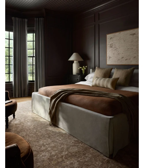 Chris Loves Julia x Loloi Palma Brown / Earth PLM-09 2ft.-7in. X 7ft.-6in. Rect. Rug