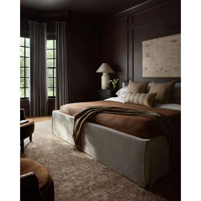 Chris Loves Julia x Loloi Palma Brown / Earth PLM-09 2ft.-7in. X 12ft. Rect. Rug
