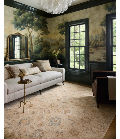 Chris Loves Julia x Loloi Palma Natural / Multi PLM-11 2ft.-7in. X 7ft.-6in. Rect. Rug