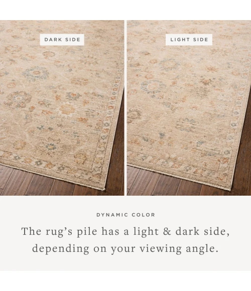 Chris Loves Julia x Loloi Palma Natural / Multi PLM-11 2ft.-7in. X 7ft.-6in. Rect. Rug
