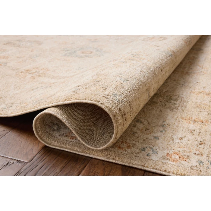 Chris Loves Julia x Loloi Palma Natural / Multi PLM-11 6ft.-3in. X 9ft.-6in. Rect. Rug