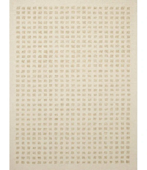 Chris Loves Julia x Loloi Polly Ivory / Natural POL-01 2 ft. 6 in. X 7 ft. 6 in. Rectangle Rug