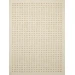 Chris Loves Julia x Loloi Polly POL-01 Ivory / Natural Area Rug 7 ft. 9 in. X 9 ft. 9 in. Rectangle