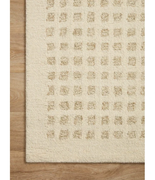 Chris Loves Julia x Loloi Polly Ivory / Natural POL-01 2 ft. 6 in. X 7 ft. 6 in. Rectangle Rug