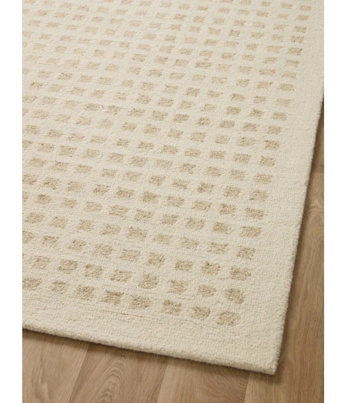 Chris Loves Julia x Loloi Polly Ivory / Natural POL-01 2 ft. 6 in. X 7 ft. 6 in. Rectangle Rug