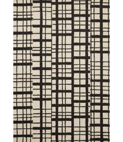 Chris Loves Julia x Loloi Polly POL-02 Black / Ivory Area Rug 2 ft. 0 in. X 5 ft. 0 in. Rectangle