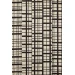 Chris Loves Julia x Loloi Polly POL-02 Black / Ivory Area Rug 7 ft. 9 in. X 9 ft. 9 in. Rectangle