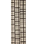 Chris Loves Julia x Loloi  Polly POL-02 Black / Ivory 2'-0" x 5'-0" Area Rug