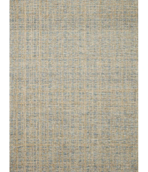Chris Loves Julia x Loloi  Polly POL-03 Blue / Sand 2'-6" x 7'-6" Area Rug