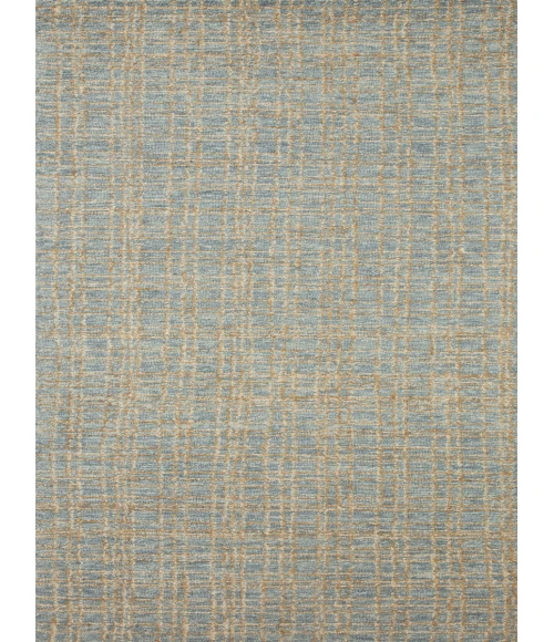 Chris Loves Julia x Loloi  Polly POL-03 Blue / Sand 2'-6" x 7'-6" Area Rug