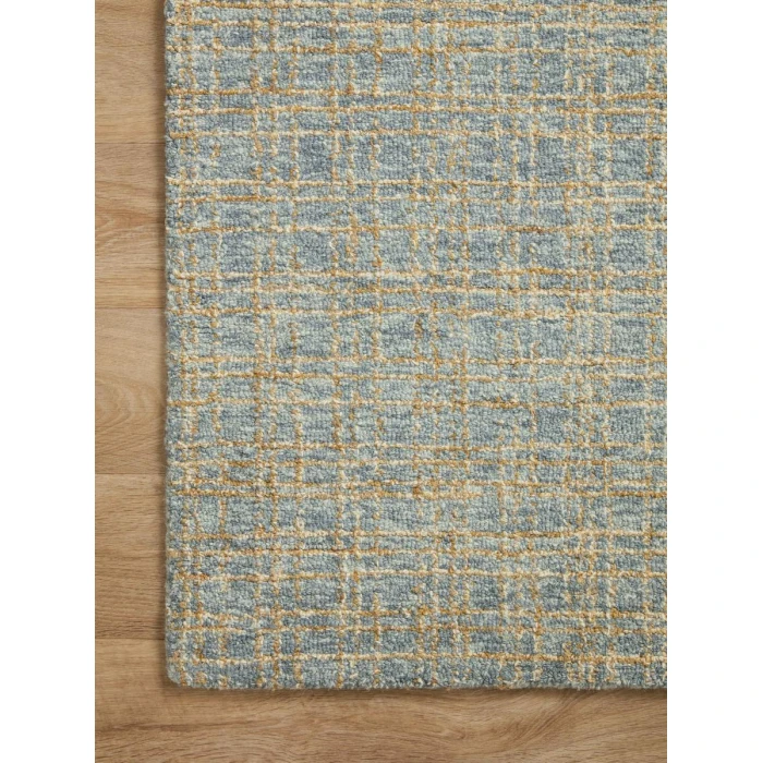 Chris Loves Julia x Loloi  Polly POL-03 Blue / Sand 2'-3" x 3'-9" Area Rug