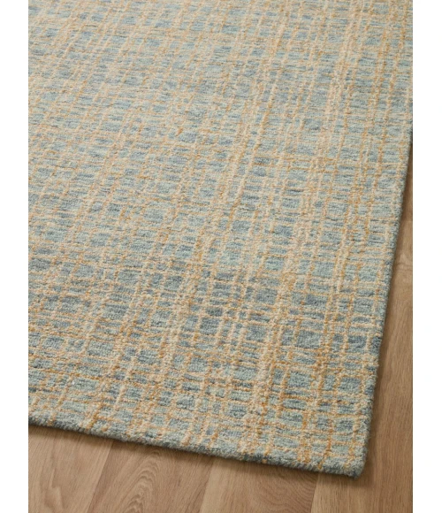 Chris Loves Julia x Loloi  Polly POL-03 Blue / Sand 2'-6" x 7'-6" Area Rug