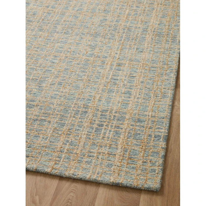 Chris Loves Julia x Loloi  Polly POL-03 Blue / Sand 2'-3" x 3'-9" Area Rug