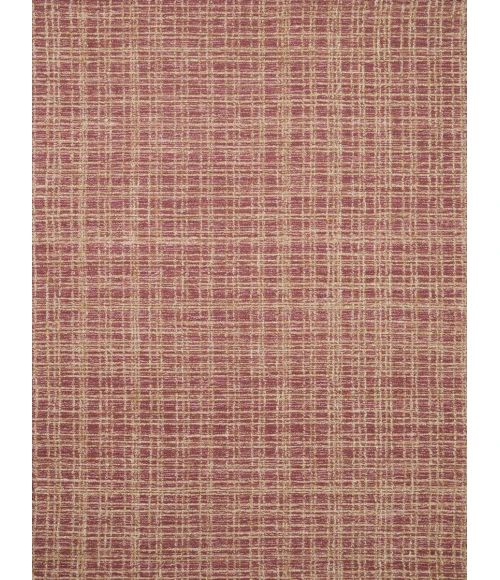 Chris Loves Julia x Loloi  Polly POL-03 Berry / Natural 2'-0" x 5'-0" Area Rug