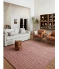 Chris Loves Julia x Loloi  Polly POL-03 Berry / Natural 2'-0" x 5'-0" Area Rug