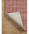 Chris Loves Julia x Loloi  Polly POL-03 Berry / Natural 2'-0" x 5'-0" Area Rug