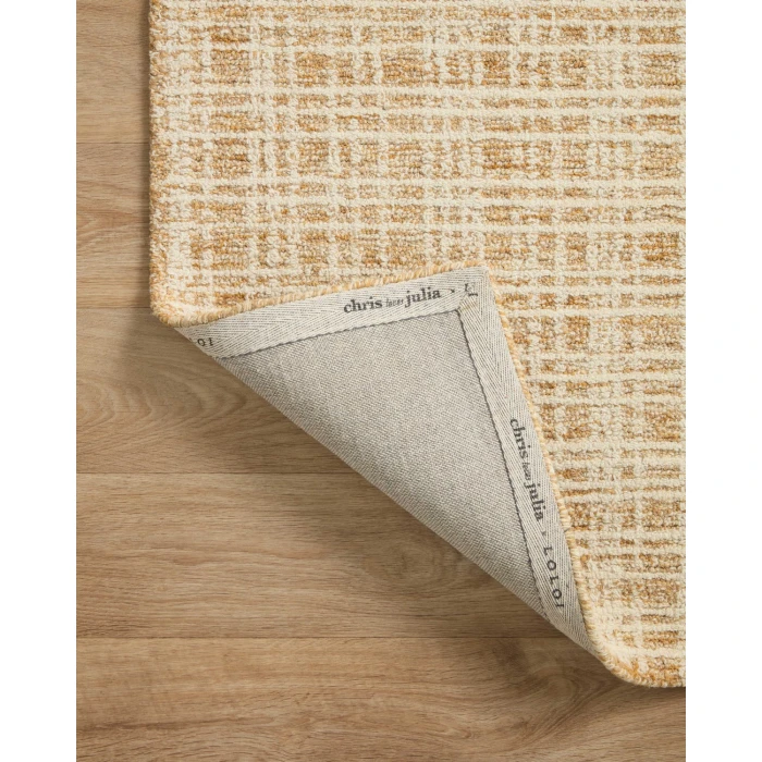 Chris Loves Julia x Loloi  Polly POL-03 Straw / Ivory 9'-3" x 13' Area Rug