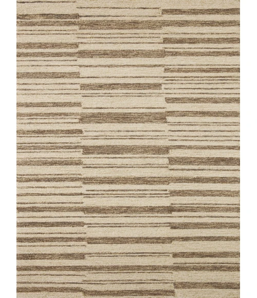 Chris Loves Julia x Loloi  Polly POL-04 Beige / Tobacco 9'-3" x 13' Area Rug