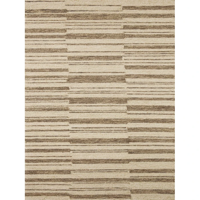 Chris Loves Julia x Loloi  Polly POL-04 Beige / Tobacco 8'-6" x 11'-6" Area Rug